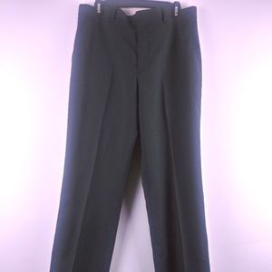 J FERRAR Slim Fit Black Dress Pants - Size 34 x 34